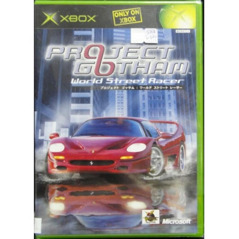 MICROSOFT XBOX 世界街頭賽車 遊戲 日版 GOTHAM WORLD STREET RACER J0400012 (SHA-12756)