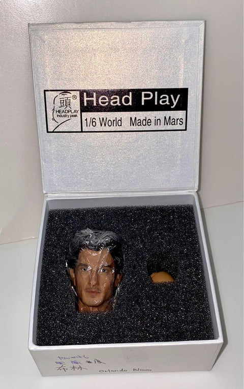 頭玩 HEADPLAY 1/6 頭雕 HEAD PLAY HP0043 CUSTOM MADE 奧蘭度 布林 Orlando Bloom the Pirates of the Caribbean HEAD SCULPT PIU176