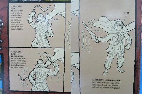 TOY BIZ 魔戒 雙城奇謀 PIPPIN VS UGLUK 套裝 LORD OF THE RINGS TWO TOWERS BOX SET (LOTR-81177) b5644991