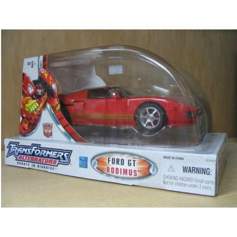 HASBRO 27081 變形金剛 洛迪文 火棒 福特 TRANSFORMERS ALT-27 FORD GT RODIMUS (TOY-79-180 / PA312)