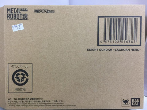 BANDAI METAL ROBOT KNIGHT GUNDAM LACROAN HERO (55688) (C936-20)