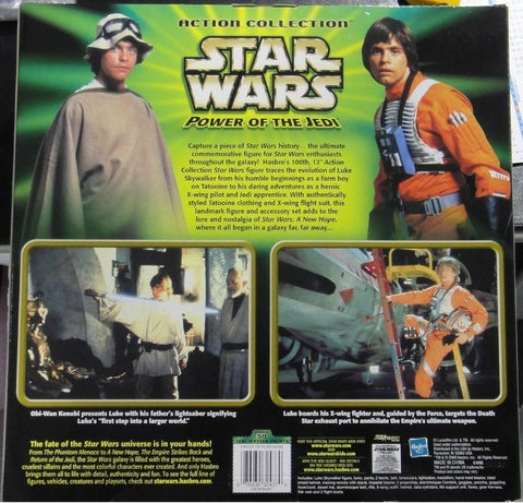 HASBRO 星球大戰 STAR WARS POWER OF THE JEDI LUKE SKYWALKER 1/6 (BUY-32437-SPK-倉)