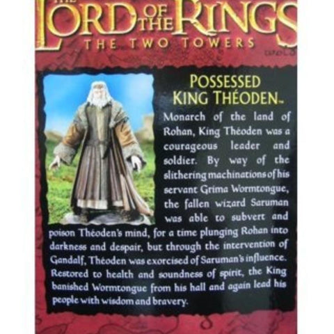 TOY BIZ 81566 THE LORD OF THE RINGS THE TWO TOWERS POSSESSED KING THEODEN 魔戒二部曲 雙城奇謀 洛汗王希優頓 (LOTR)