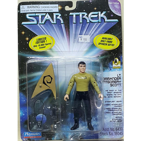 PLAYMATES STAR TREK LT. COMMANDER MONTGOMERY SCOTT 星空奇遇記 蒙哥馬利 史葛 (BUY-16045)