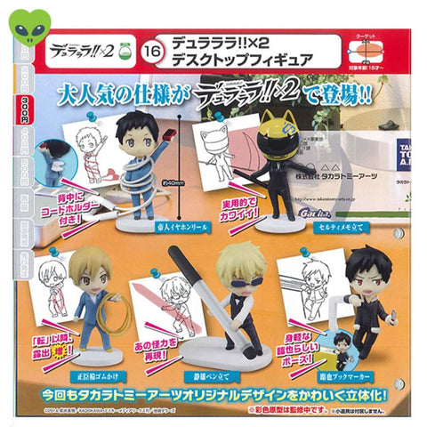 TAKARA TOMY ARTS 無頭騎士異聞錄 DURARARA 2 桌上擺設 全5種 扭蛋 (BUY-83007-SPK-存)