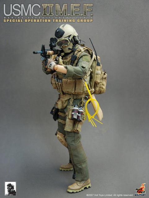 1:6 HOT TOYS USMC MEF II MARINE EXPEDITIONARY FORCE SPECIAL OPERATION TRAINING GROUP FIGURE 美國第2海軍陸戰遠徵軍特戰訓練群 12吋公仔 (C272-563) b17358267