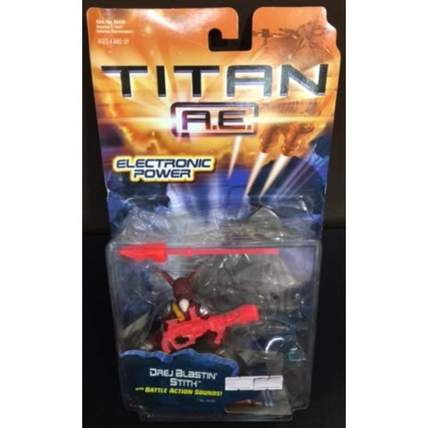 HASBRO 宇宙奇艦泰坦號 TITAN AE ELECTRONIC POWER DREJ BLASTIN STITH W/ BATTLE ACTION SOUNDS (BUY-65436-SPK)