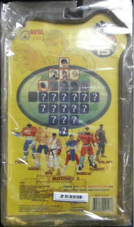 SOTA TOYS 街頭霸王 STREET FIGHTER 15th ROUND 1 SAGAT ACTION FIGURE (BUY-00910)