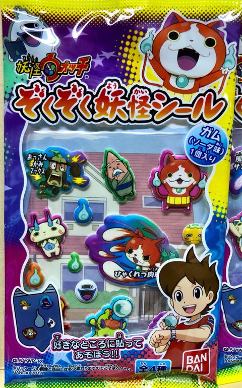 BANDAI 85461 妖怪手錶 立體貼紙 套裝 YOUKAI WATCH SEAL STICKERS SET (EPC-244-12S) 存 1139288286