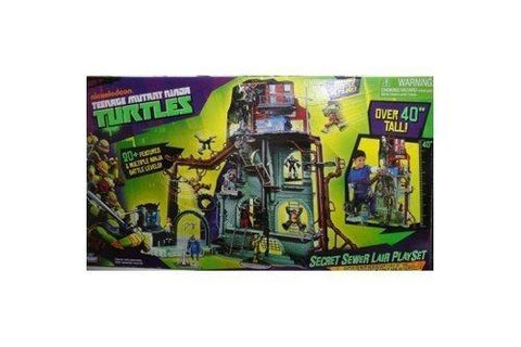 PLAYMATES 忍者龜 TEENAGE MUTANT NINJA TURTLE SECRET SEWER LAIR 95011 (PIU-200T)