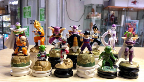 MEGAHOUSE DRAGON BALL Z 龍珠 國際象棋造型 全12種 盒蛋 二手 (BUY-80035)