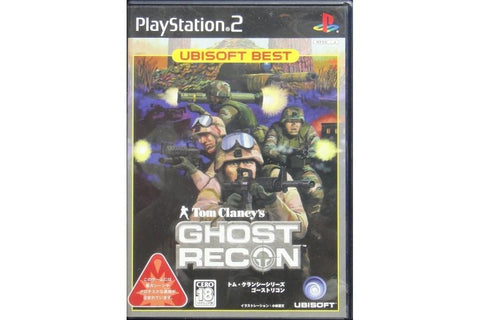 SONY PS2 UBISOFT BEST TOM CLANCY GHOST RECON 湯姆克蘭西 幽靈行動 遊戲日版 SLPM65954 (BUY-00089)