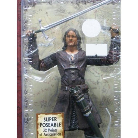 TOY BIZ 81446 魔戒二部曲 雙城奇謀 亞拉岡 維高摩天臣 THE LORD OF THE RINGS THE TWO TOWERS HELM'S DEEP ARAGORN VIGGO MORTENSEN (LOTR) b5640226 存