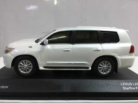 KYOSHO JCOLLECTION 1/43 LEXUS LX570 STARFIRE PEARL (JC11001WH) (10590) (PIU100)