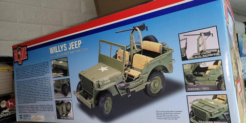 Hasbro 1/6 gi joe willys jeep 軍車