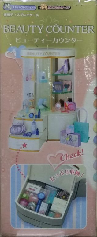 RE-MENT 50107 我的風格系列 迷你系列 專用展示櫃 百貨公司飾櫃 MY STYLE COLLECTION PETIT SAMPLE SERIES DEDICATED DISPLAY CASE BEAUTY COUNTER (BUY) L