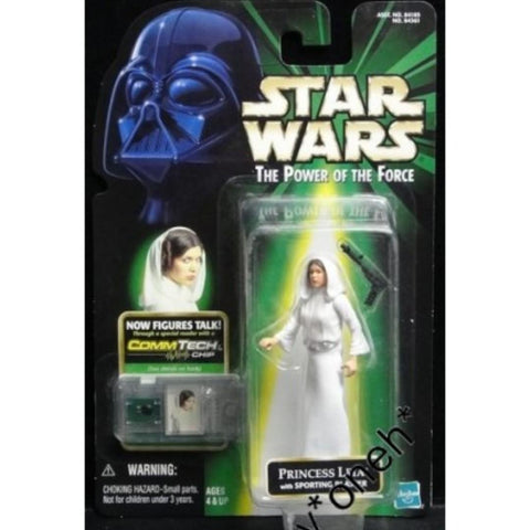 TOMY STAR WARS POTF PRINCESS LEIA W/ SPORTING BLASTER 星球大戰 莉亞公主 日版 (BUY-60781-SPK 倉)