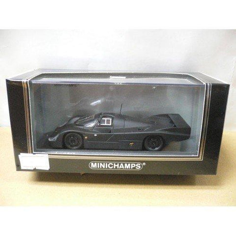 MINICHAMPS KYOSHO 1/43 PORSCHE 956L HOMOLOGATION IN BLACK (08059) (PIU104)