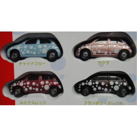 TAKARA TOMY 78585 特佳麗多美 多美卡日產 瑪馳 中國藍 櫻花 發光紅 莓紅色 套裝 TOMICA MIZUTA NISSAN MARCH MICRA SET CHINA BLUE SAKURA LUMINOUS RED FLAMBOO'S RED 1138589550 (PIU-33) SA