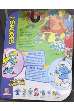 JAKKS PACIFIC 藍精靈 迷你公仔 THE SMURFS MINI FIGURES SMURFETTE AND POET SMURF 33231