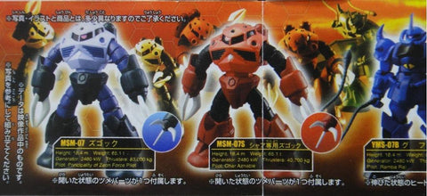 BANDAI HG 機動戰士 高達MOBILE SUIT GUNDAM HMS SELECTION PART 2 全5種 扭蛋 (精-132076 店)