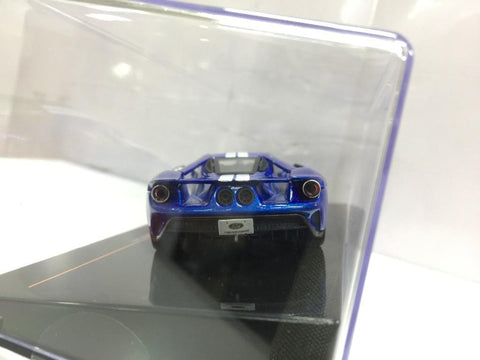 IXO 1/43 FORD GT 2017 BLUE (MOC205) (32608) (PIU50)