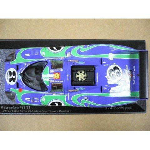 MINICHAMPS 1/43 PORSCHE 917L "Hippie" 2nd PLACE 24h Le Mans 1970 (06484) PIU123