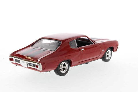 JOHNNY LIGHTNING 1/18 FAST & FURIOUS 1970 CHEVY CHEVELLE SS RED (39578) (C1128-11)