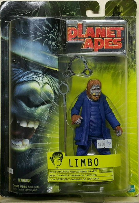 HASBRO 52116 猿人爭霸戰 凌波 保羅·基安馬提 PLANET OF THE APES PAUL GIAMATTI LIMBO WITH SHACKLES AND CAPTURE STAFF (BUY) L