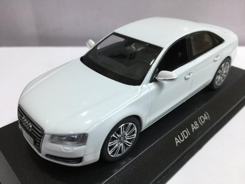 KYOSHO 1/43 AUDI A8 D4 WHITE (03811W) (16431) (PA80)