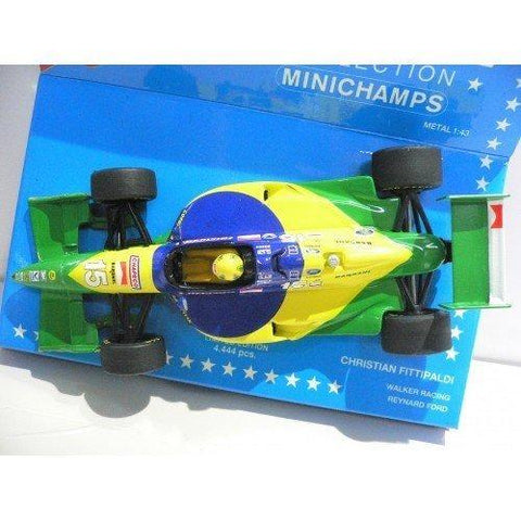 MINICHAMPS 1/43 REYNARD FORD CHRISTIAN FITTIPALDI WALKER RACING (01873) (BUY)