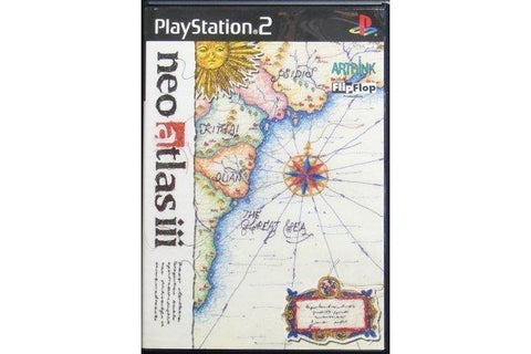 SONY SCEI PS2 ARTDINK FLIPFLOP NEO ATLAS III 新圖譜3 遊戲日版 SLPS25016 (BUY-10062)