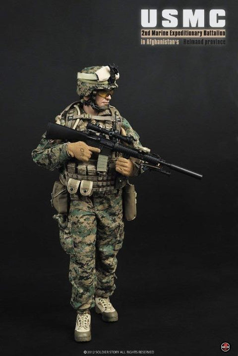 1:6 SOLDIER STORY SS066 USMC 2ND MARINE EXPEDITIONARY BATTALION 美國海軍陸戰隊 阿富汗第二遠征旅