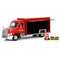 MOTORCITY 1/50 Coca Cola Beverage Delivery Truck With 2 Sliding Doors Handcart and 4 Bottle Cases (450060) (50060) (C1128-63)