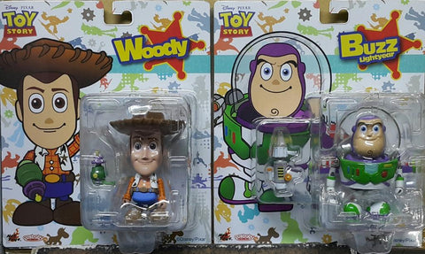 HOT TOYS 17437 迪士尼 彼思動畫 反斗奇兵 第二彈 三眼仔 巴斯光年 胡迪 邪惡博士 豬排 火腿 抱抱龍 迷你珍藏人偶套裝 COSBABY 122-127 DISNEY PIXAR TOY STORY SERIES 2 SPACEMAN ALIEN COWBOY ALIEN BUZZ LIGHTYEAR WOODY EVIL DR. PORKCHOP HAMM REX SET (BUY) L