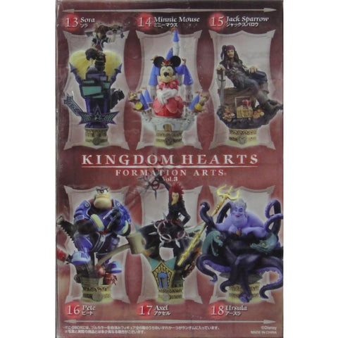 SQUARE ENIX KINGDOM HEARTS FORMATION ARTS VOL 3 6種 全彩 (BUY-31132-CW)