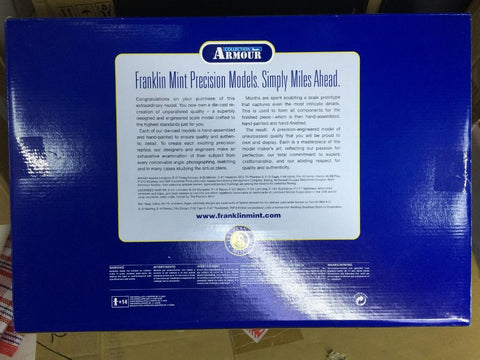 FRANKLIN MINT ARMOUR COLLECTION 1/48 F14 TOM CAT FIRST COM BAT B11E400 (00000) (PIU370)