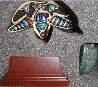 KAIYODO 大英博物館 聖甲蟲 吊墜 THE BRITISH MUSEUM NO.7 SCARAB PENDANT EA 54460 (PA-0)