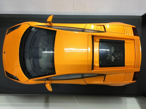 AUTOART 1/18 LAMBORGHINI GALLARDO METALLIC ORANGE (74573) (C978-56)
