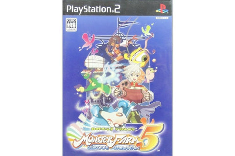 SONY PS2 TECMO MONSTER FARM 5 CIRCUS CARAVAN 怪物農場5 馬戲團商隊 日版 SLPS25585 (BUY-80028)