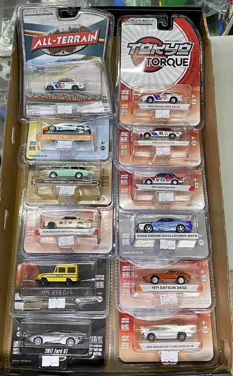 三件只收100元 greenlight tomica  100蚊3件金屬車仔