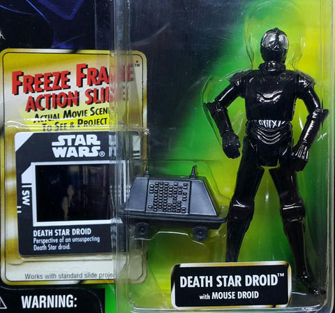 KENNER 69862  星球大戰 死星機械人 STAR WARS THE POWER OF THE FORCE COLLECTION 3 DEATH STAR DROID WITH MOUSE DROID (BUY-SPK) 存