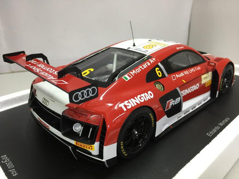 SPARK 1/18 AUDI R8 LMS 6th MACAU GP FIA GT WORLD CUP 2015 (PIU300)