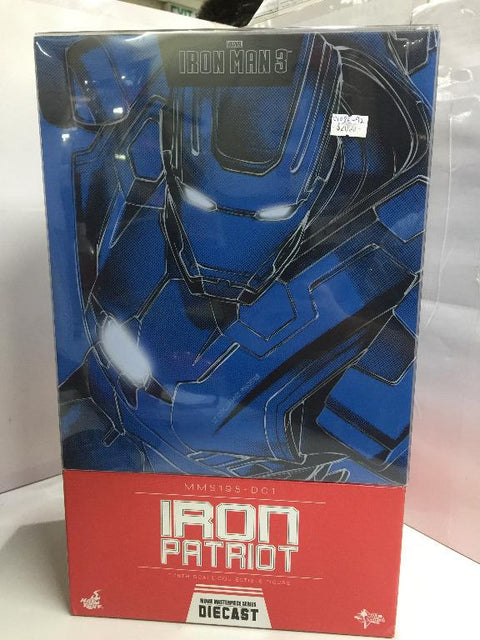 HOT TOYS 1/6 MARVEL IRON MAN 3 IRON PATRIOT MMS195-D01 (17508) (C1086-92)
