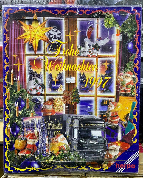 HERPA 1/87 ADVENT CALENDARS (ADVENTSKALENDER) 1997 共24款 186674