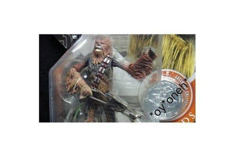 HASBRO 星球大戰 STAR WARS SAGA LEGENDS EXCLUSIVE COLLECTOR COIN CHEWBACCA 24852