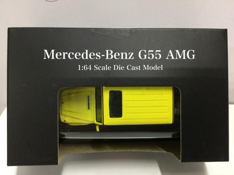 KYOSHO 1/64 MERCEDES-BENZ G55 AMG YELLOW (K07021G4) (37281) (C1123-125A)
