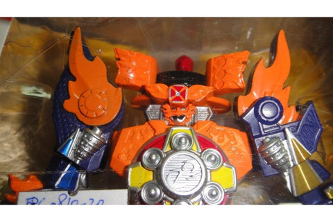 BANDAI 00839 手裏劍戰隊忍忍者 格鬥動作機械人 激熱大王 食玩 SHURIKEN SENTAI NINNINGER FIGHTING ACTION ROBO GEKIATSU DAI-OH (EPC-810-20) 存