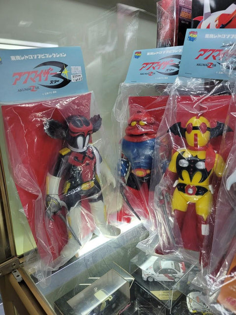 Medicom  伏魔三劍俠 akumaizer vinyl figure set