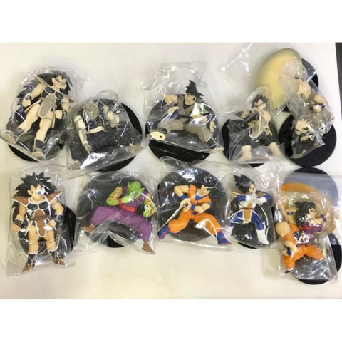 UNIFIVE DRAGONBALL Z POSING FIGURE 龍珠Z 撒亞人編 孫悟空 笛子魔童 無閑及孫悟飯 比達 拿迪斯 盒蛋 (CSW-58593)